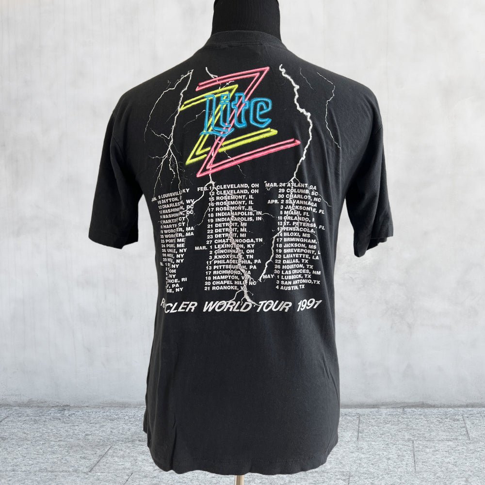 Vintage 1991 ZZtop Recycler Tour. Large back view