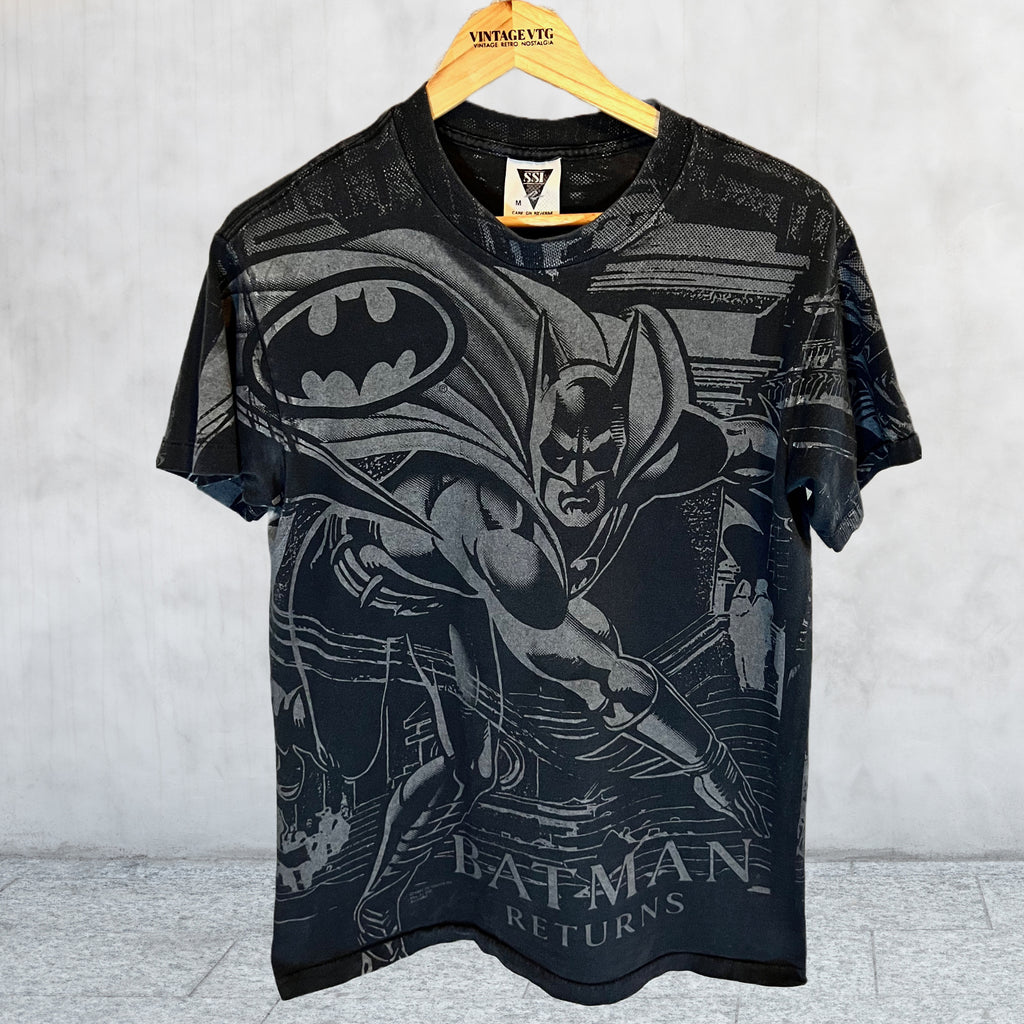 Vintage 1992 Batman All-Over Print on sale Shirt