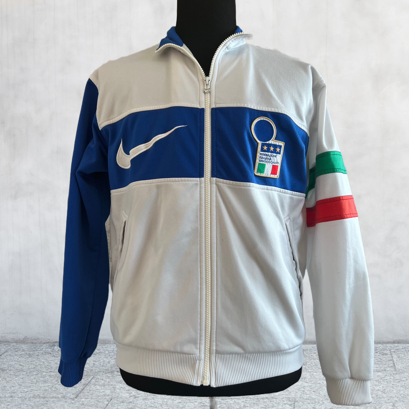 Vintage 1996 Nike Italy Football Soccer Jacket