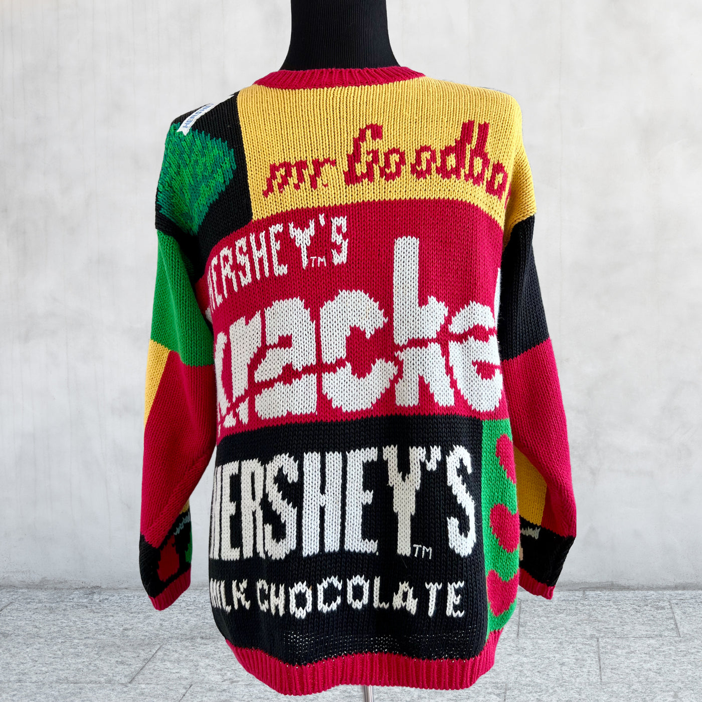Rare Vintage Hershey's Chocolate Sweater by The Eagle's Eye. Large