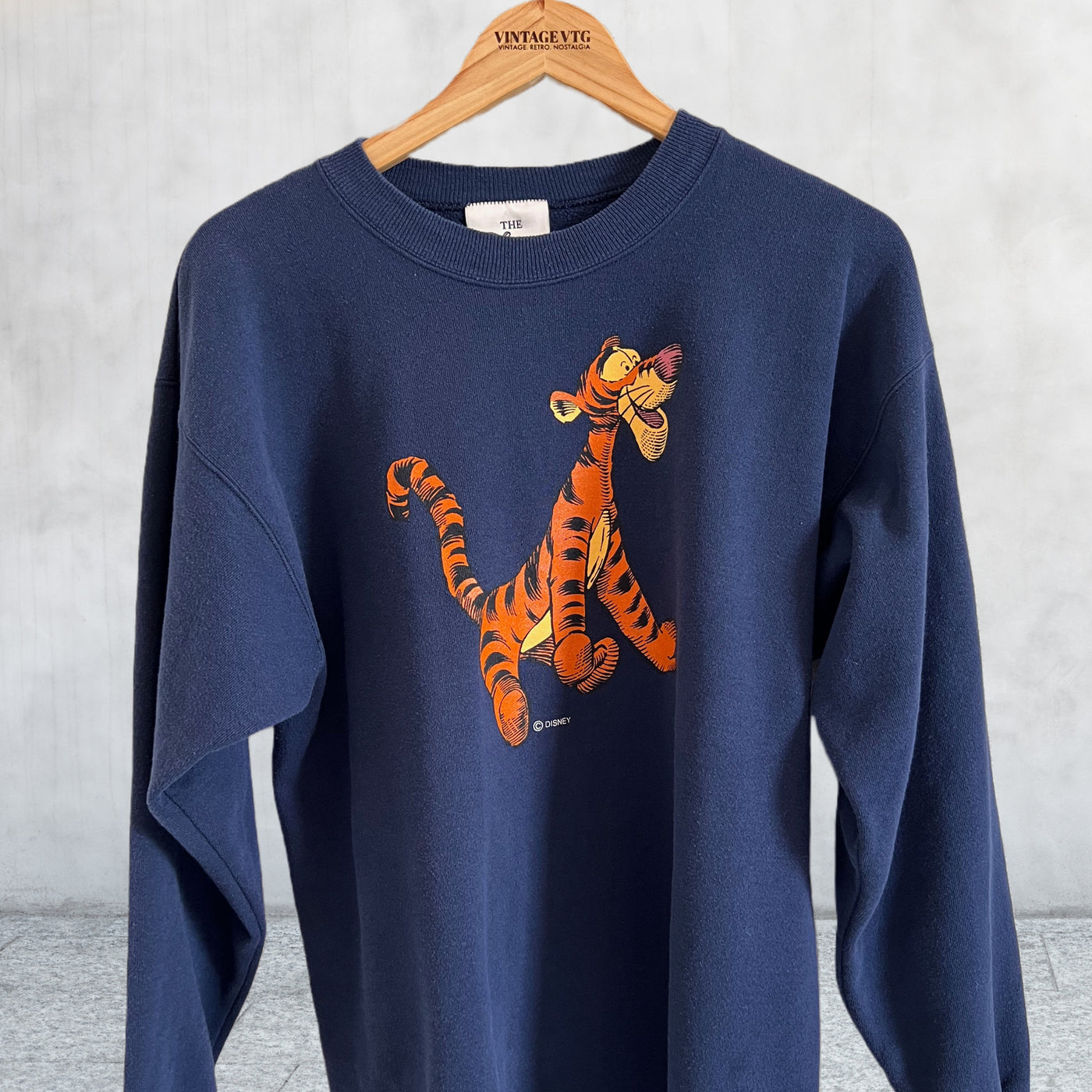 Vintage 90's Tiger Blue Sweatshirt