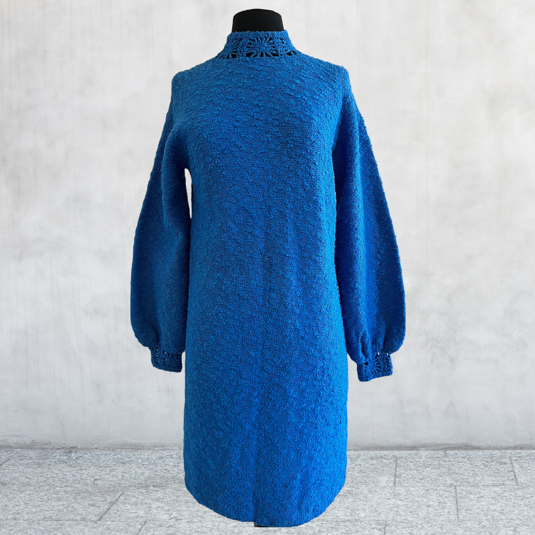Vintage 60's St. John Knits Blue Dress Vintage VTG Vintage 60's St. John Knits Blue Dress Vintage VTG