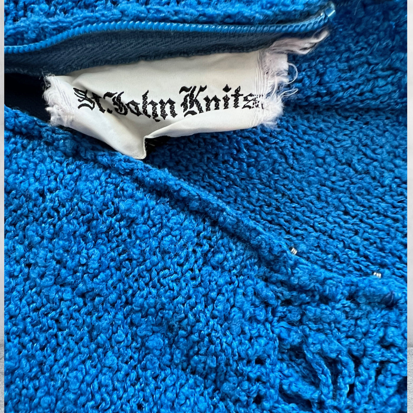Vintage 60's St. John Knits Blue Dress
