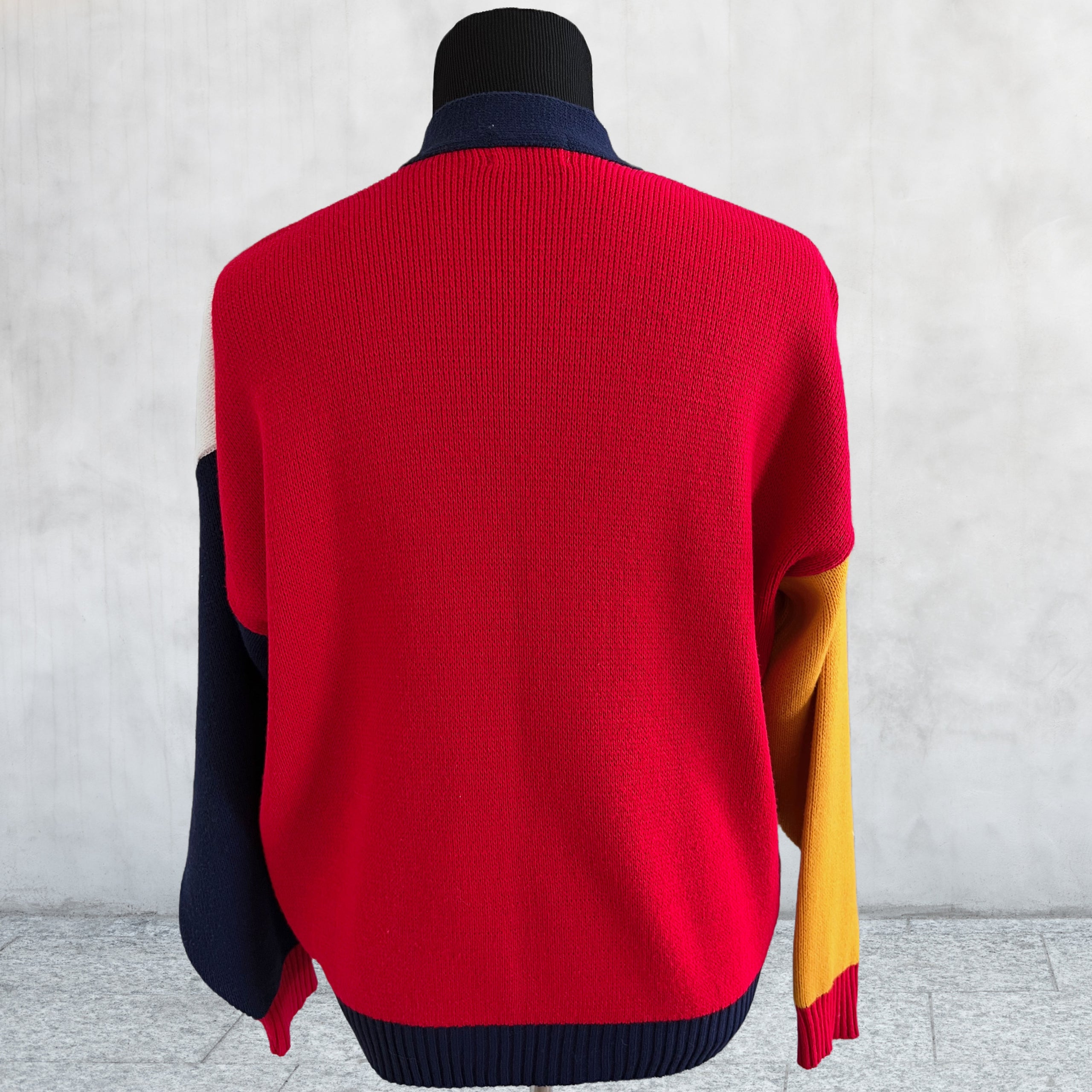Rare 80s Vintage McDonalds Cardigan Sweater. XL – Vintage VTG