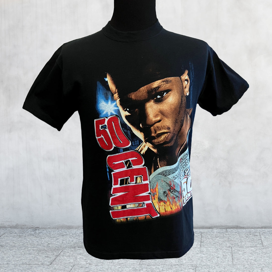 Rare Vintage Early 00s 50 Cent G Unit Tour Black T Shirt Medium rare-vintage-early-00s-50-cent-g-unit-tour-black-t-shirt-medium