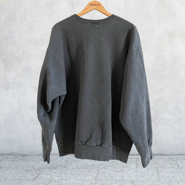 Vintage OG Nike Air Jordan Jumpman Sweatshirt. Nike Gray Tag L back of sweatshirt
