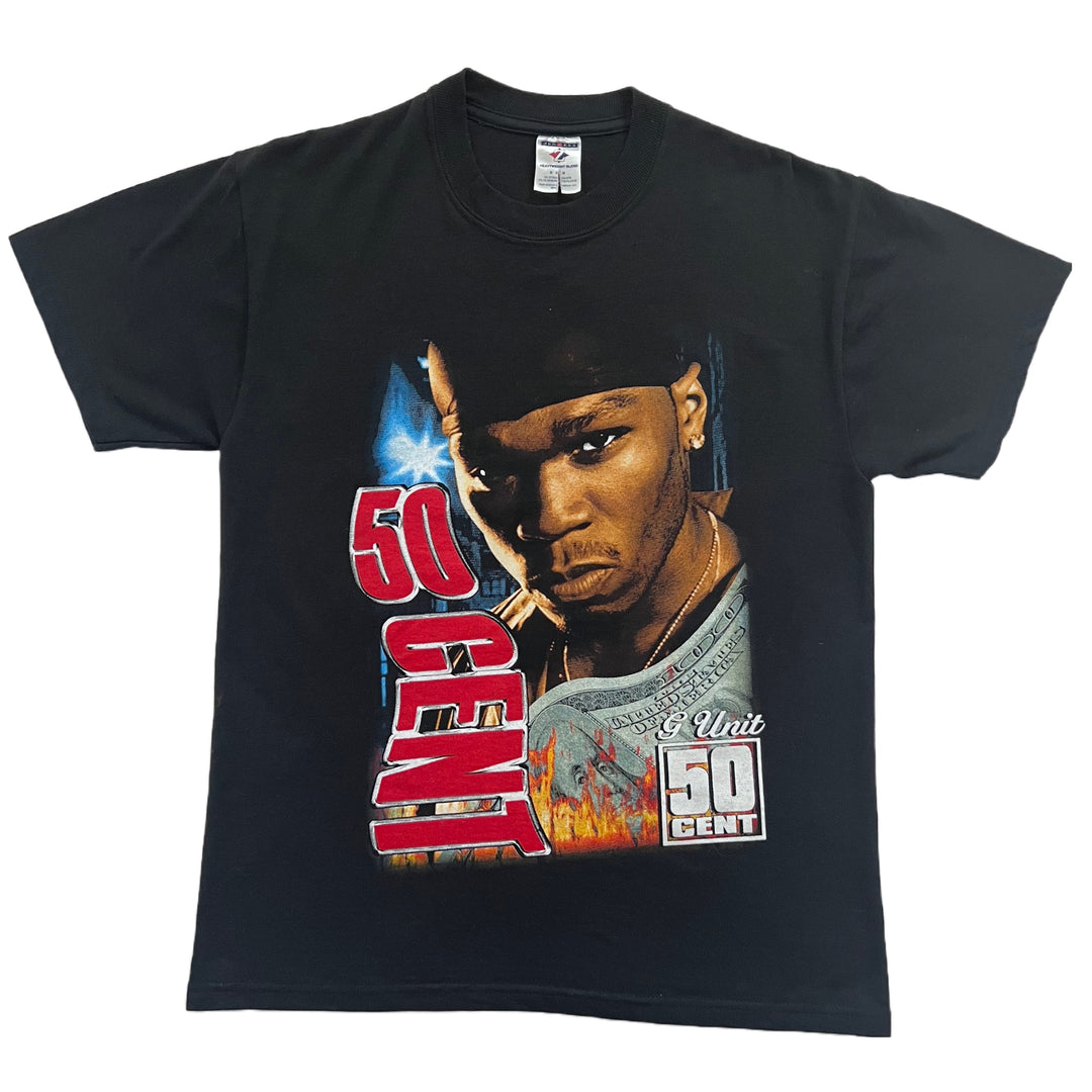 Rare Vintage Early 00s 50 Cent G Unit Tour Black T Shirt Medium rare-vintage-early-00s-50-cent-g-unit-tour-black-t-shirt-medium