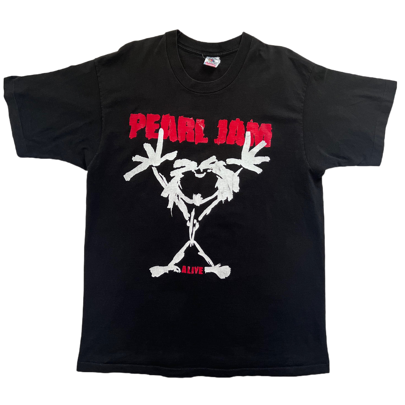 Vintage 1992 Pearl Jam Stick Man Tour Shirt. XL