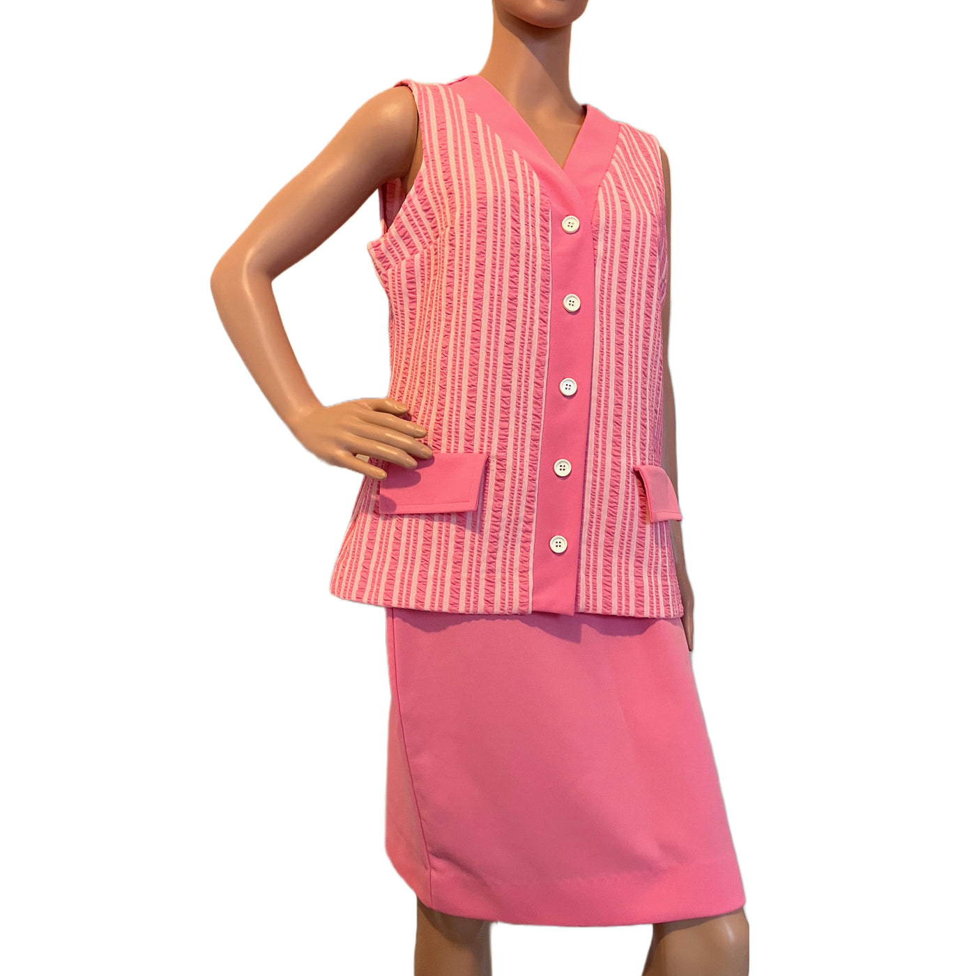 Vintage Fire Islander Pink two piece