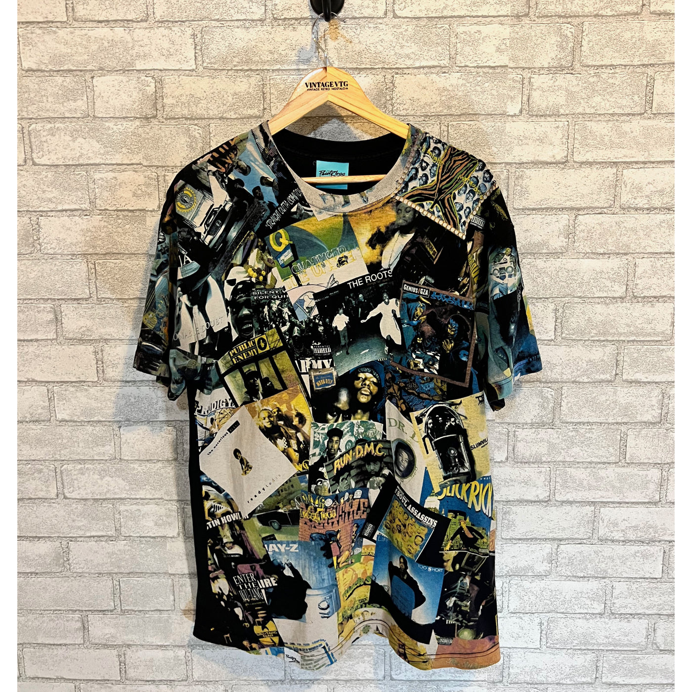 Vintage Paid Bless Hip Hop album T-shirt. Large