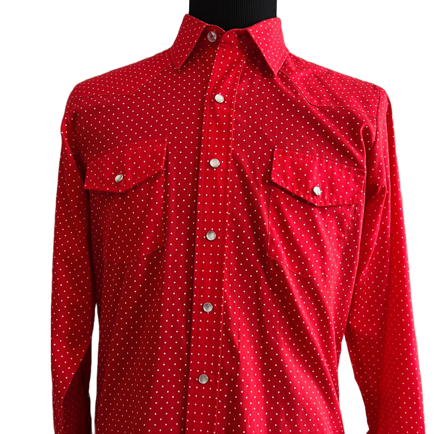 Vintage 70's Red Malco Modes Button Up Shirt