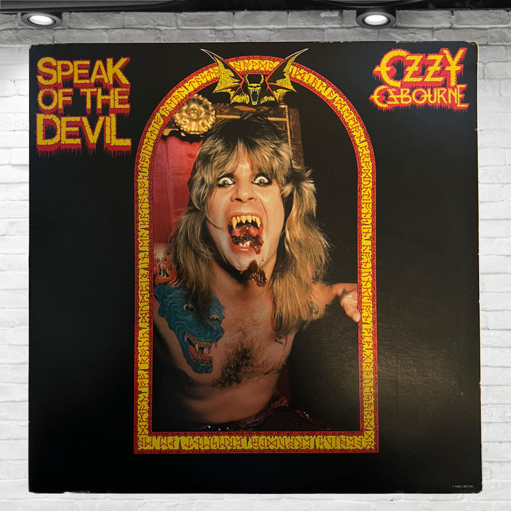 Vintage Original 1982 Ozzy Osbourne  Speak of the devil Double LP Vinyl Album