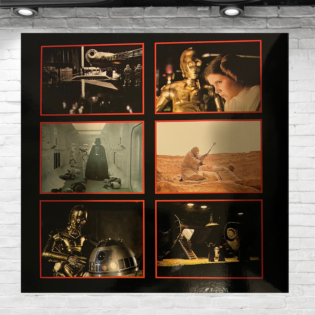 Vintage Original Star Wars Vinyl Album 2 LP London Symphony Orchestra. Poster included.