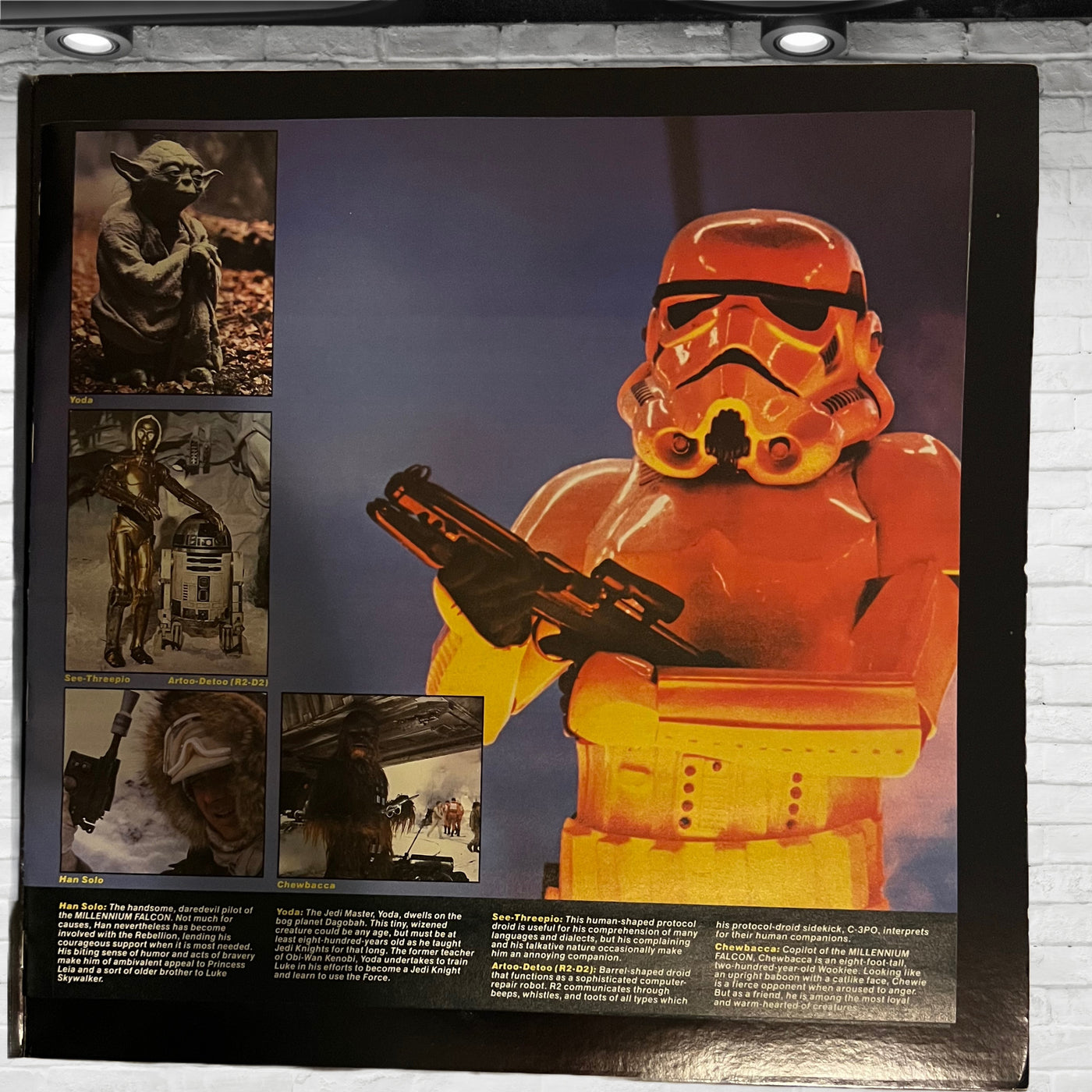 Original Star Wars "Empire Strikes Back" Vinyl Album 2 LP