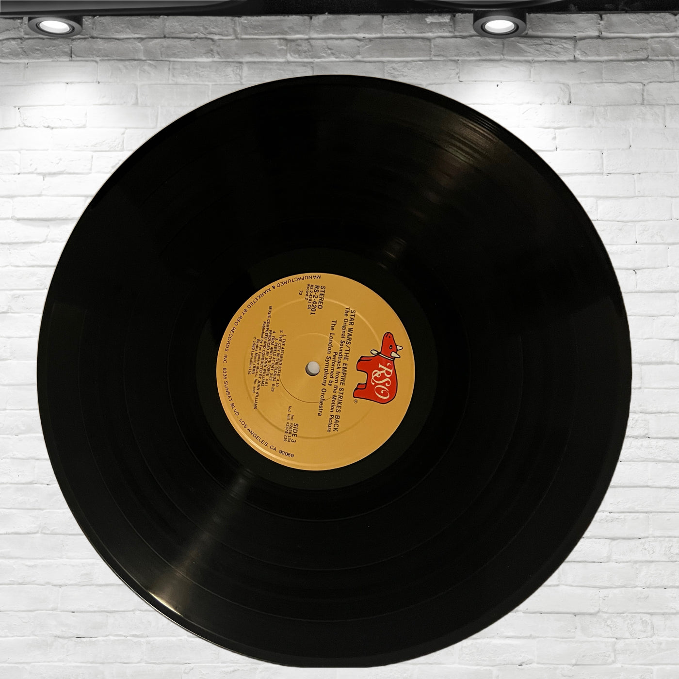 Original Star Wars "Empire Strikes Back" Vinyl Album 2 LP
