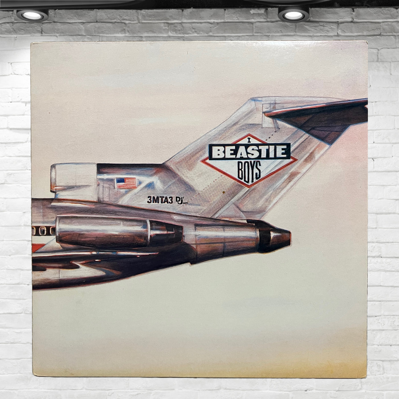 Vintage Original Beastie Boys Vinyl License To Ill LP 1986 DefJam Records
