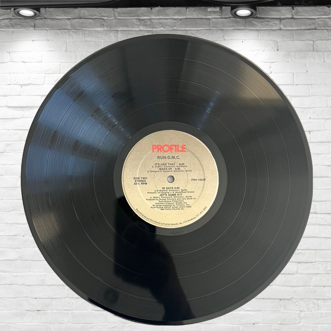 Vintage Original RUN DMC Vinyl LP 1984 Profile Records
