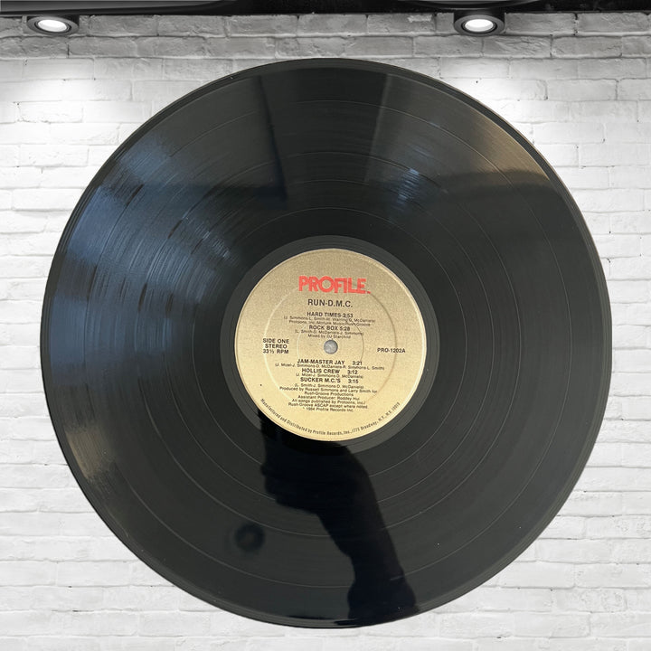 Vintage Original RUN DMC Vinyl LP 1984 Profile Records