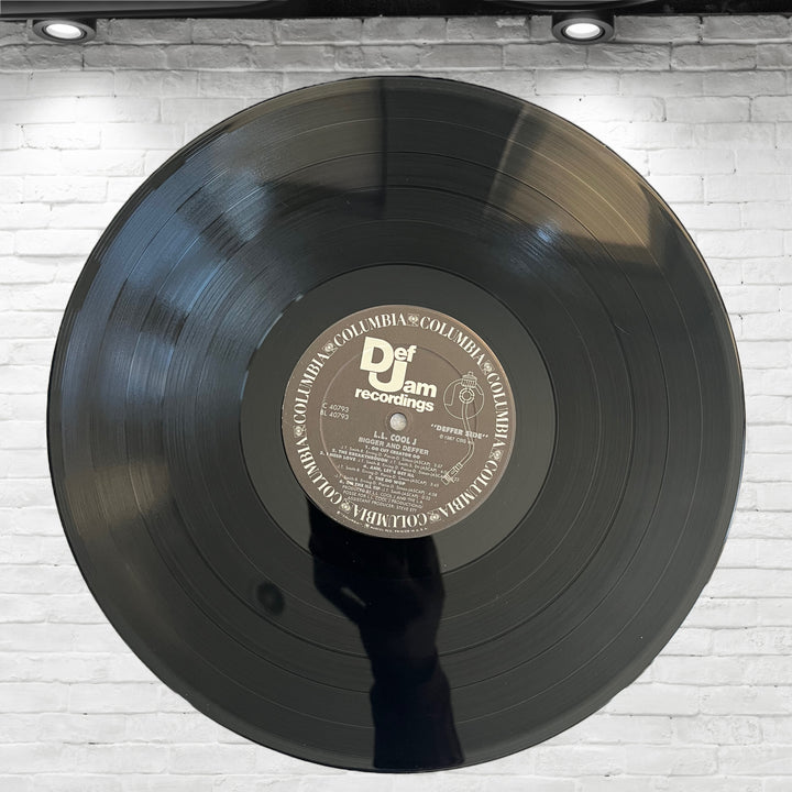 Vintage Original LL Cool J BAD Vinyl LP Record