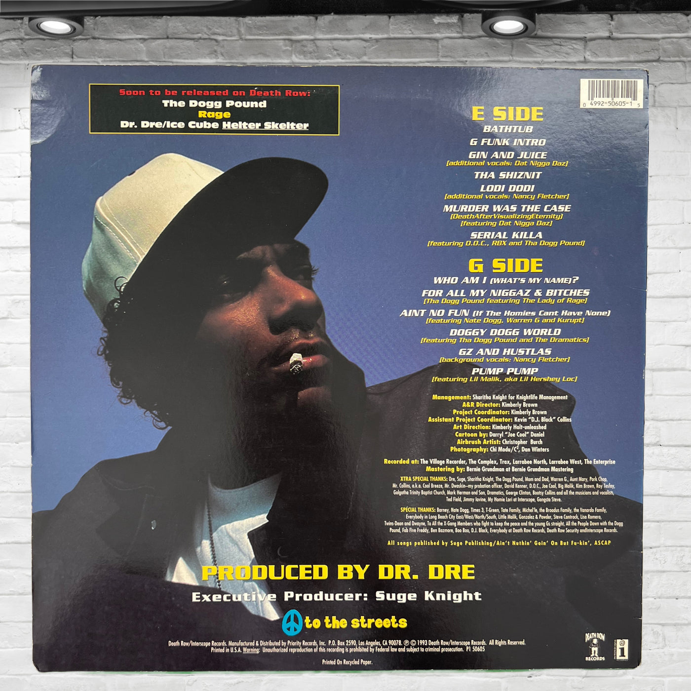 Vintage original 1993 Snoop Doggy Style Vinyl Album