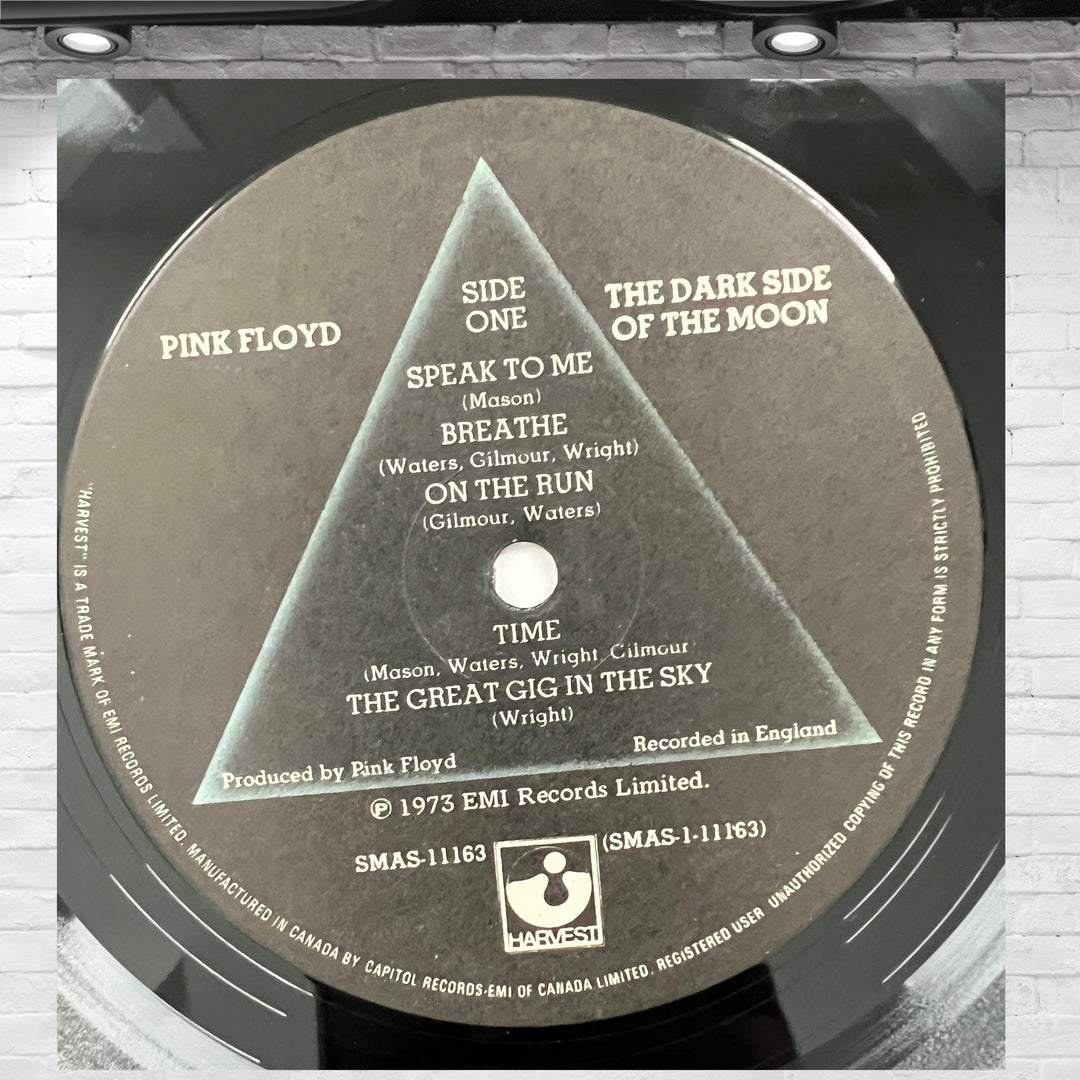 Vintage 1973 Original Pink Floyd Dark Side Of The Moon Vinyl Album