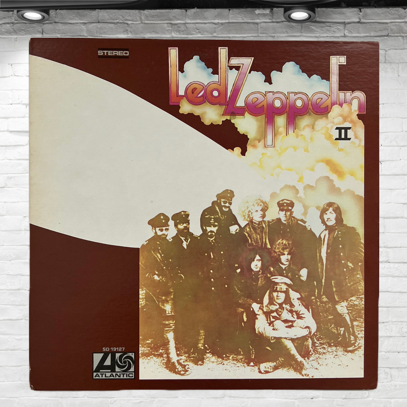 Vintage Original Led Zeppelin II Vinyl LP Atlantic SD 19127 Gatefold Album