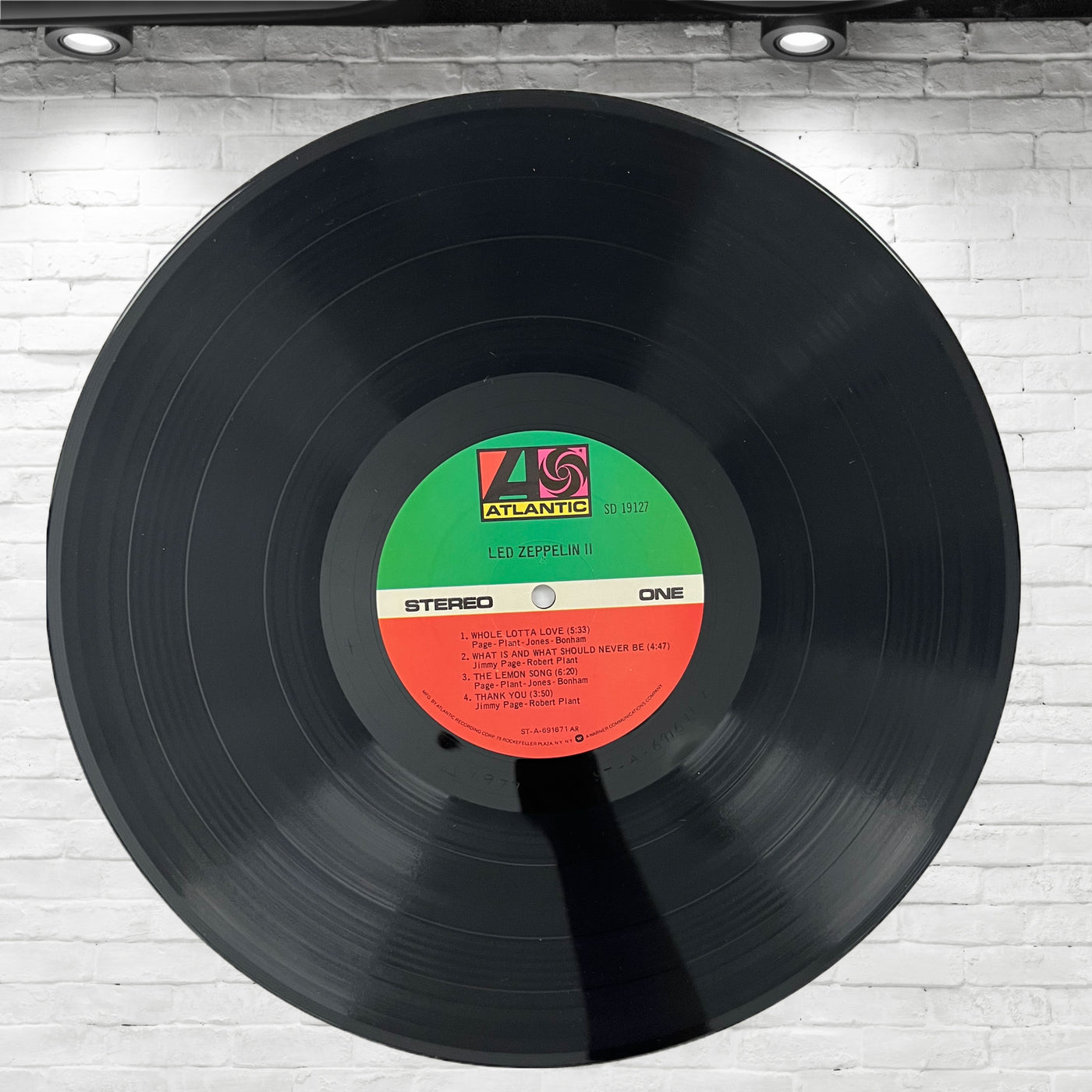 Vintage Original Led Zeppelin II Vinyl LP Atlantic SD 19127 Gatefold Album
