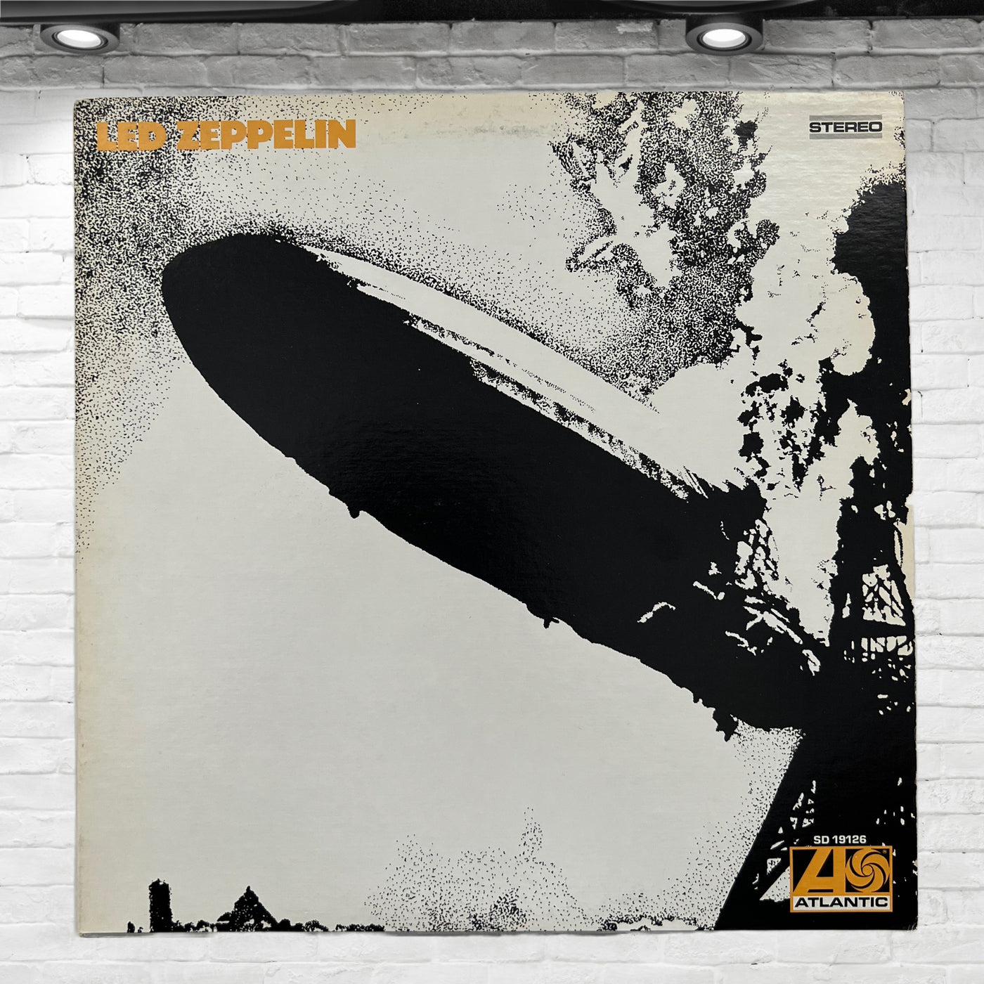 Vintage Original Led Zeppelin I Self Titled vinyl Album Atlantic SD-19126