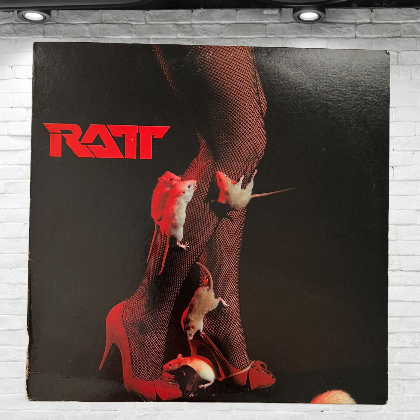 Vintage Original RATT Self-Titled 1984 Vinyl Album