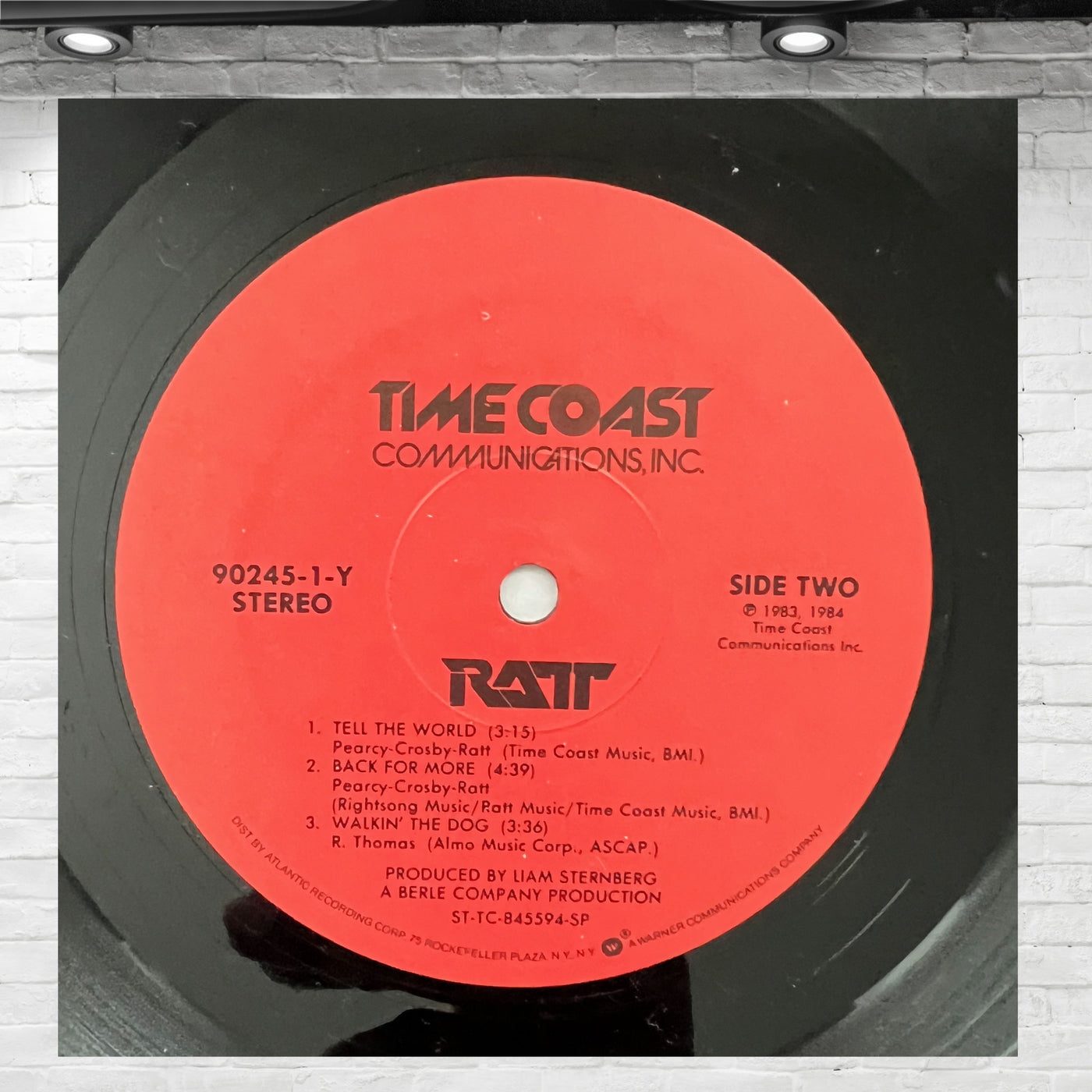 Vintage Original RATT Self-Titled 1984 Vinyl Album