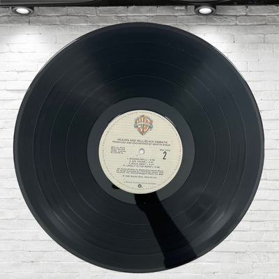 Vintage Original Black Sabbath Heaven and Hell WB vinyl Album