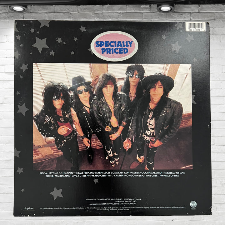 Vintage 1988 LA Guns Cocked & Loaded Vinyl Album