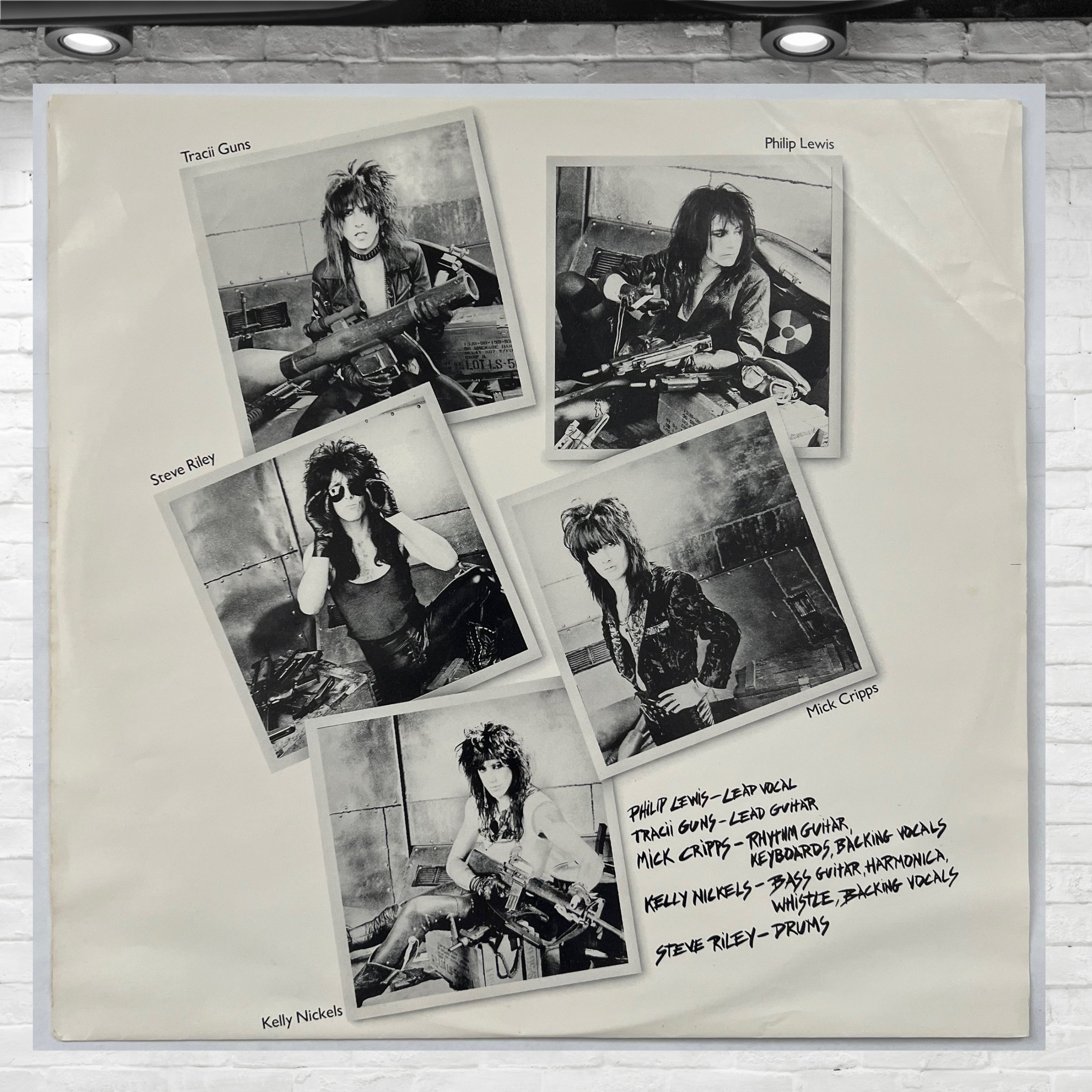 Vintage 1988 LA Guns LP self titled Vinyl Album – Vintage VTG Vintage 1988 LA Guns LP self titled Vinyl Album – Vintage VTG