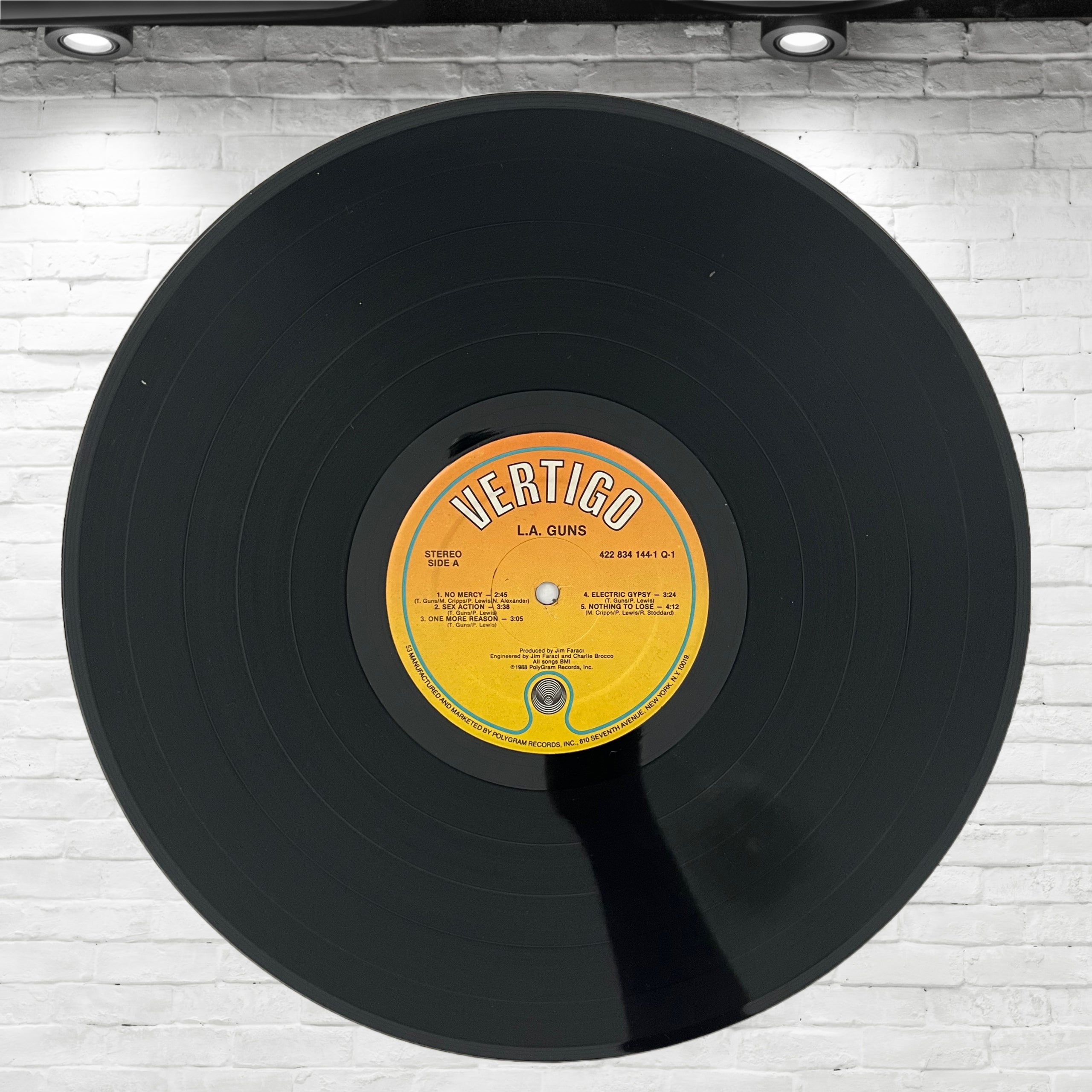 Vintage 1988 LA Guns LP self titled Vinyl Album – Vintage VTG Vintage 1988 LA Guns LP self titled Vinyl Album – Vintage VTG