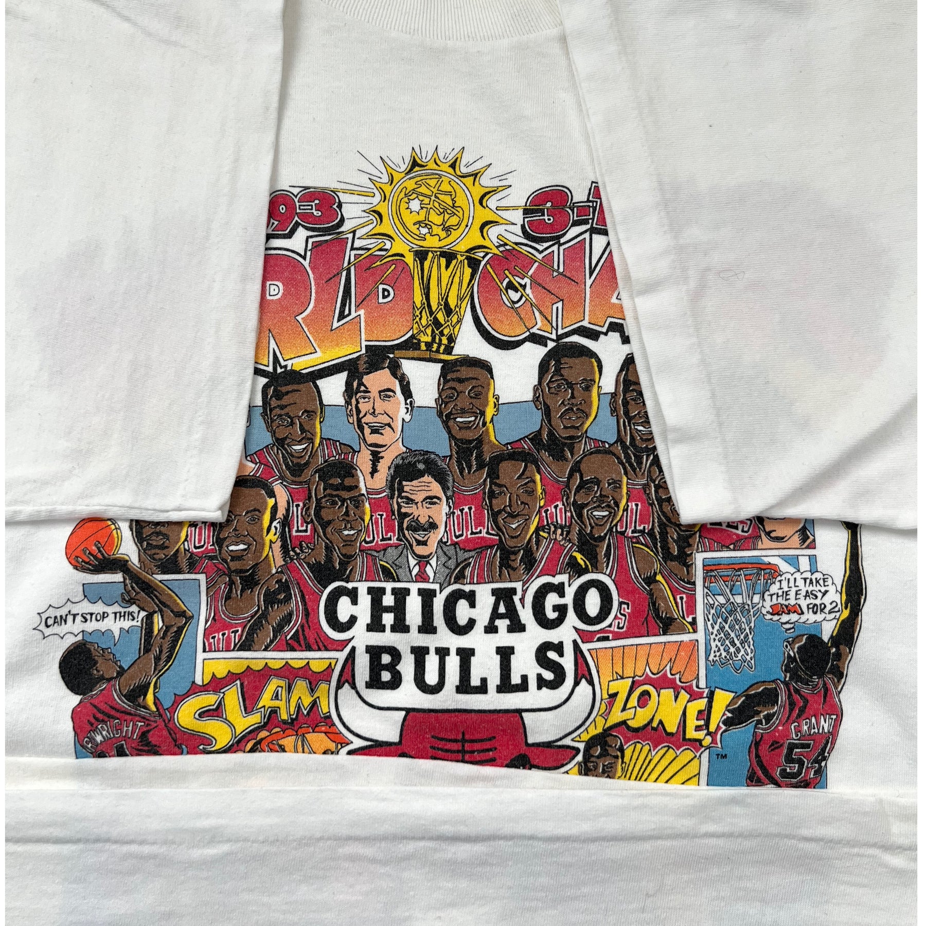 1993 bulls championship shirt